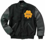 Notre Dame Rudy Irish Wool Leather Jacket - Image 2