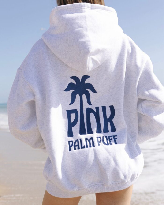 Classic Puff Hoodie In Cloud Back
