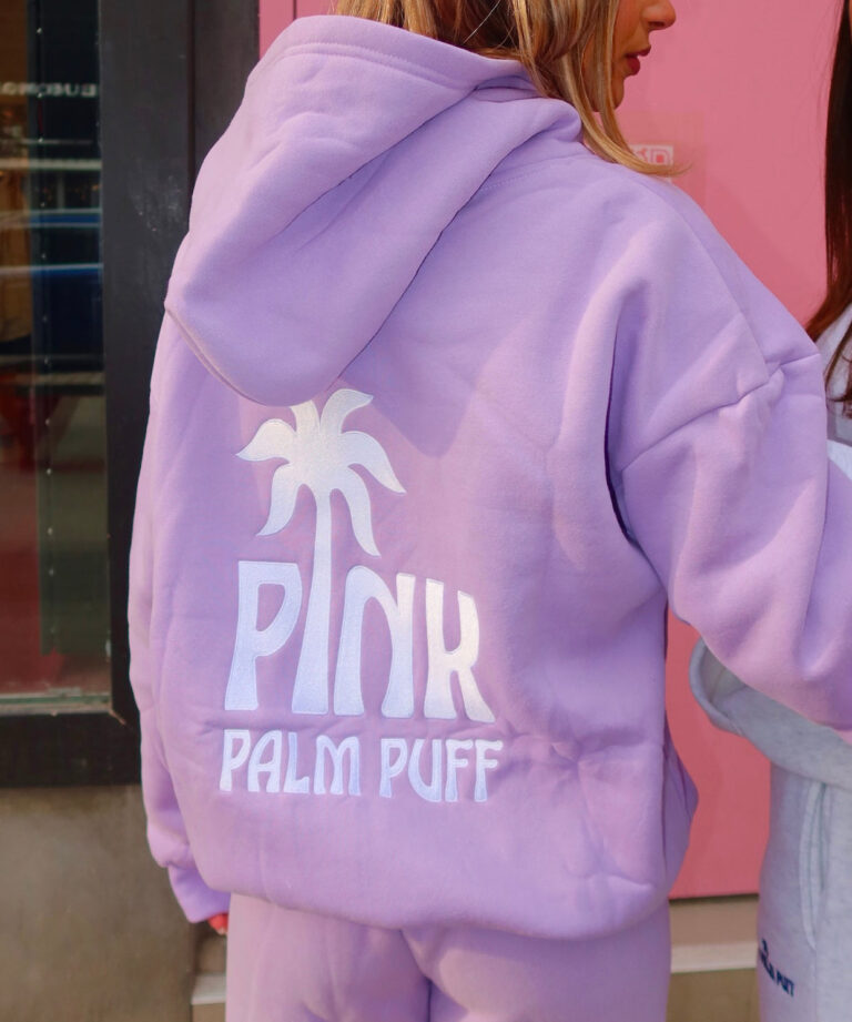 Classic Puff Hoodie In Orchid
