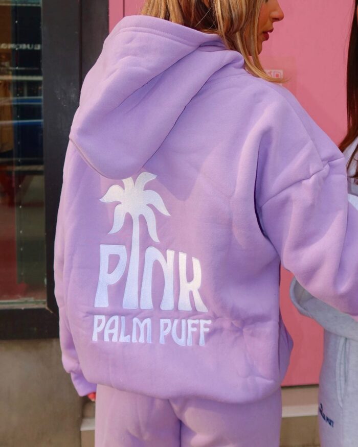 Classic Puff Hoodie In Orchid