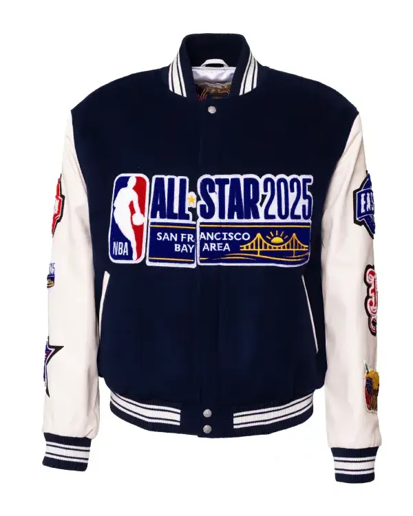 NBA-All-Star-2025-GSW-Wool-Varsity-Jacket