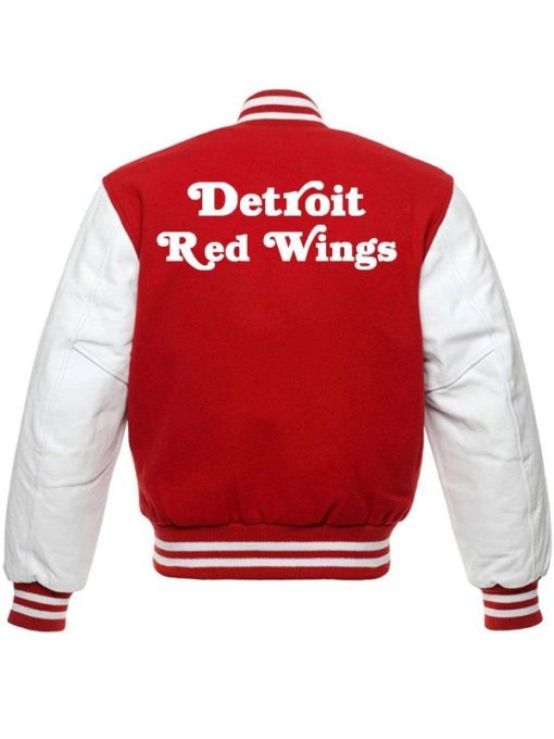 NHL-Detroit-Red-Wings-Varsity-Red-and-White-Jacket