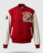San Francisco 49ers Varsity Leather Jacket