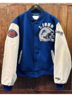 Shaboozey-Detroit-Lions-Jacket-Blue-and-White