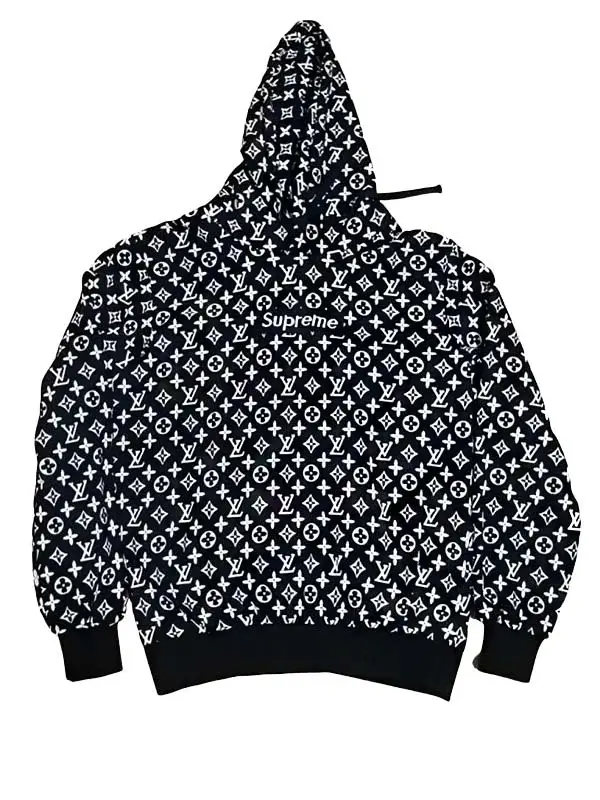 Supreme X Louis Vuitton Box Logo Hoodie
