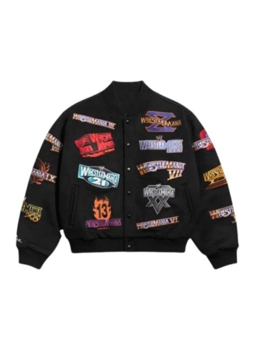 WrestleMania-1-21-Varsity-Jacket