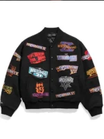 Wrestlemania-21-Black-Varsity-Jacket-Front