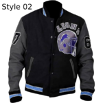 baseball grey detroit jacket