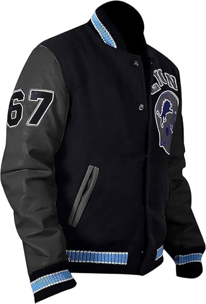 detriot lion baseball jacket