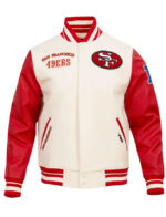 49ers Retro Classic San Francisco Varsity Jacket