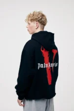 vlone-x-palm-angels-blackred- hoodie