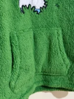 Homer Simpson Fleece Hoodie Meme Bush Hoody The Simpsons Blanket Warm XS