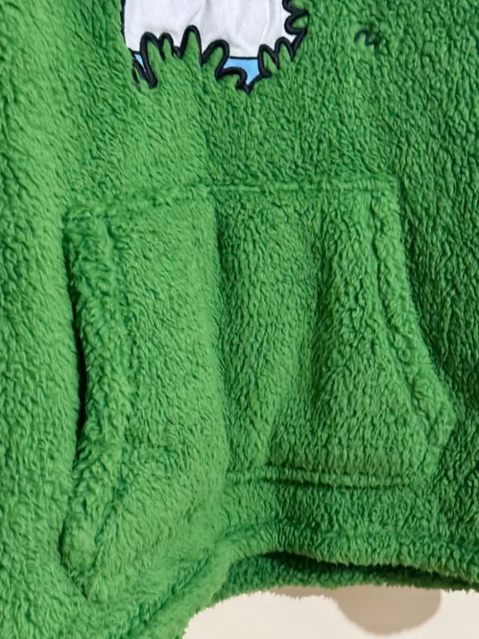 Homer Simpson Fleece Hoodie Meme Bush Hoody The Simpsons Blanket Warm XS