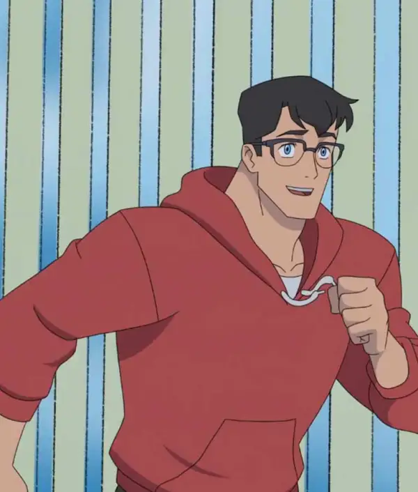 Jack-Quaid-My-Adventures-with-Superman-Clark-Kent-Red-Hoodie