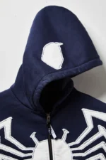 Marvel Symbiote Suit Spider Navy Hoodie