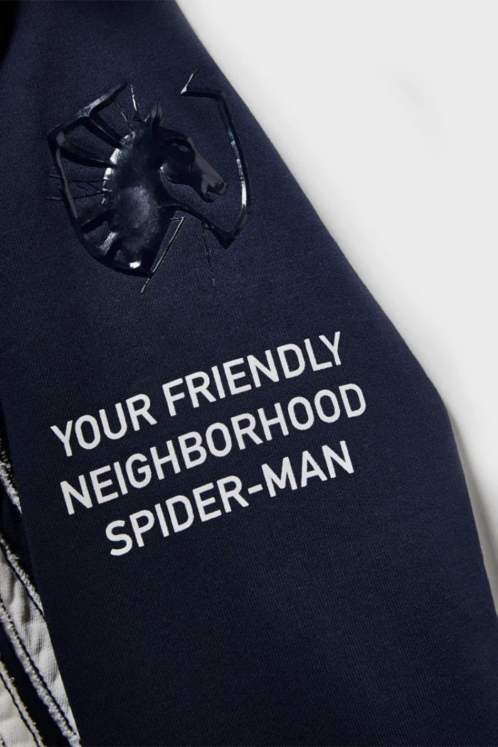 Marvel Symbiote Suit Spider Zip up Hoodie