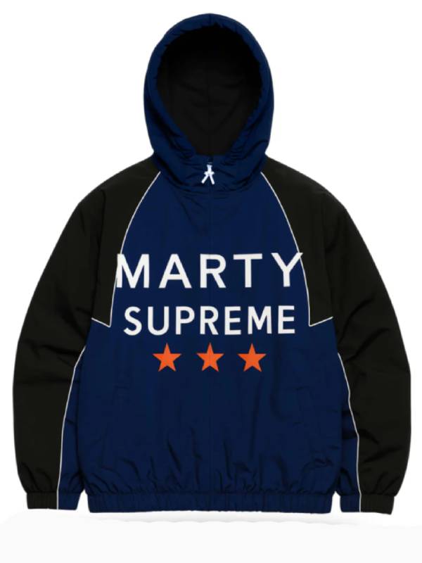 Movie-Marty-Supreme-2025-Timothee-Chalamet-Blue-And-Black-Hoodie
