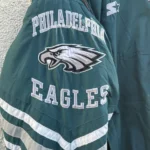PHILADELPHIA EAGLES PRO LINE Starter VEST & JACKET SLEEVES REMOVABLE SZ LView Sold History
