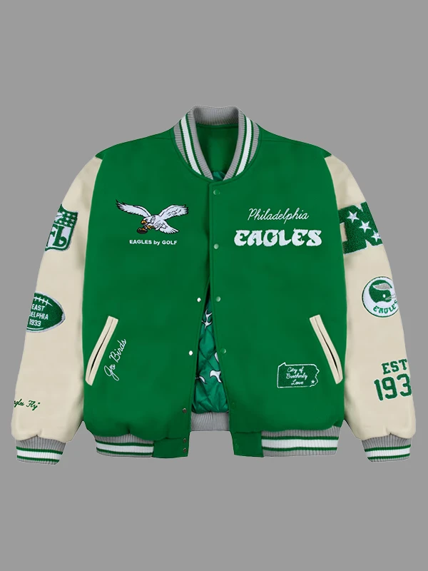 Philadelphia-Eagles-Golf-Wang-Letterman-Varsity-Jacket