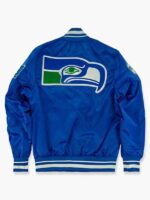 Seattle-Seahawks-1976-Blue-Satin-Varsity-Bomber-Jacket