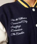 WORLD OF WARCRAFT ALLIANCE Blue VARSITY JACKET