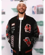 All-Star-Celebrity-Game-2026-Mookie-Betts-Black-Varsity-Jacket