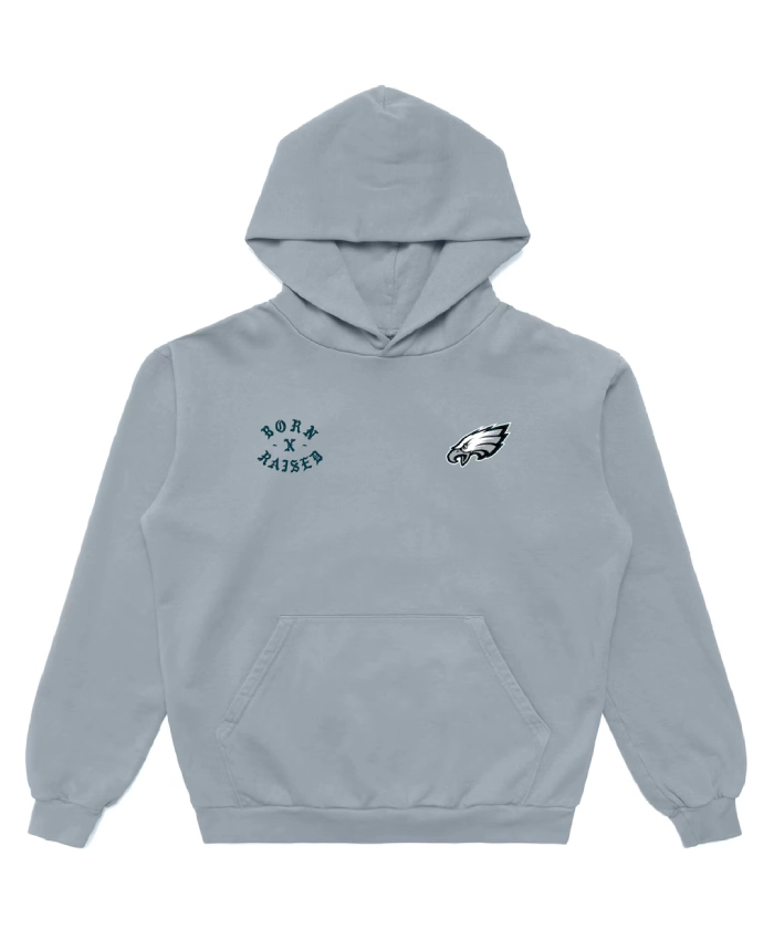 Born-x-Raised-Philadelphia-Eagles-Grey-Pullover-Hoodie