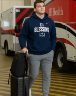 Drake-Maye-Be-A-Blessing-Navy-Hoodie