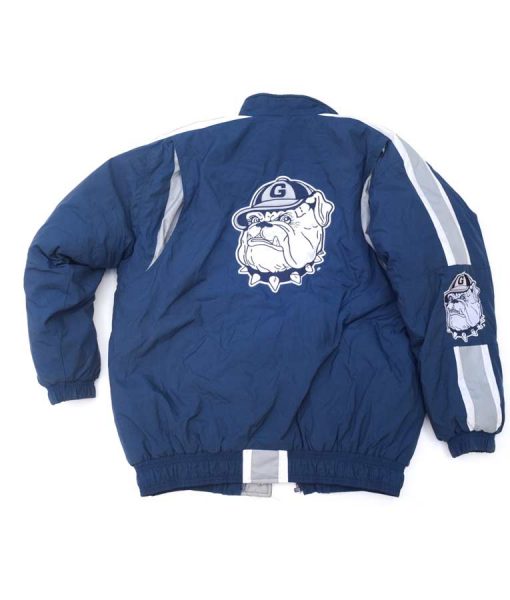 Georgetown-Starter-Blue-Bomber-Jacket