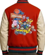 Pokemon-World-Championships-2025-Anaheim-Red-and-Beige-Varsity-Jacket