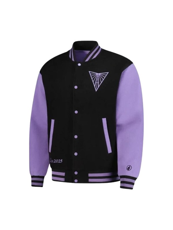 Unisex-Golden-State-Valkyries-FISLL-Eclipse-Black-Full-Snap-Varsity-Jacket