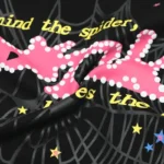 SP5DER Hoodie P*NK – Black Casual Hoodie