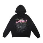 SP5DER PNK Black Hoodie – Streetwear Essential