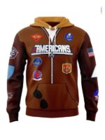 Allen-Americans-Hockey-2026-Brown-Hoodie