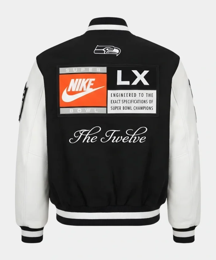 American-Football-Coach-2026-Mike-Macdonald-Seattle-Seahawks-Nike-Super-Bowl-LX-Champions-Jacket-Black-White