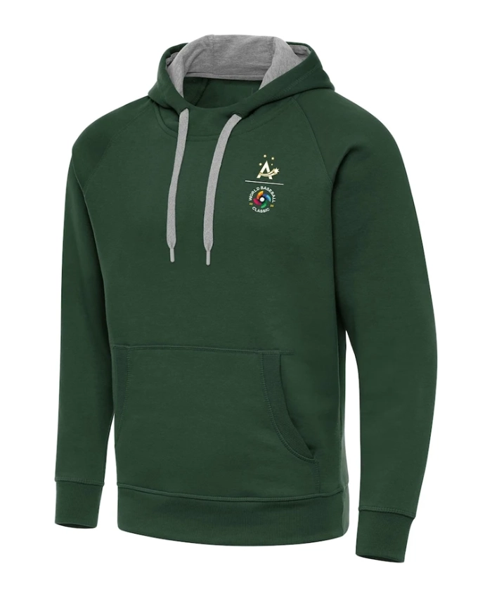 Australia-Baseball-Antigua-Green-2026-Hoodie