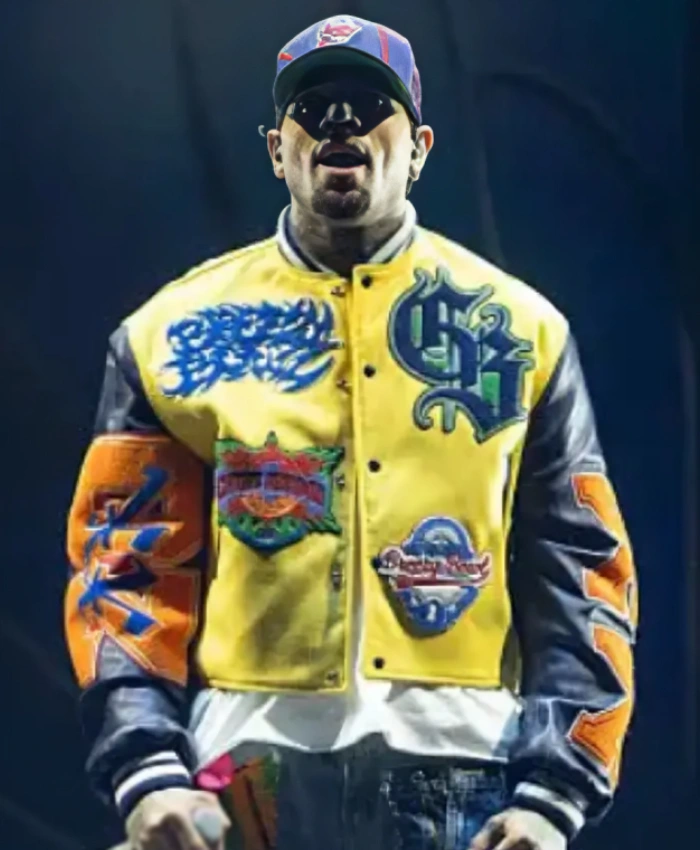 Breezy-Bowl-XX-Tour-Chris-Brown-Yellow-Jacket