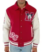 Costco-x-Disney-Red-Wool-Varsity-Bomber-Jacket-On-Sale
