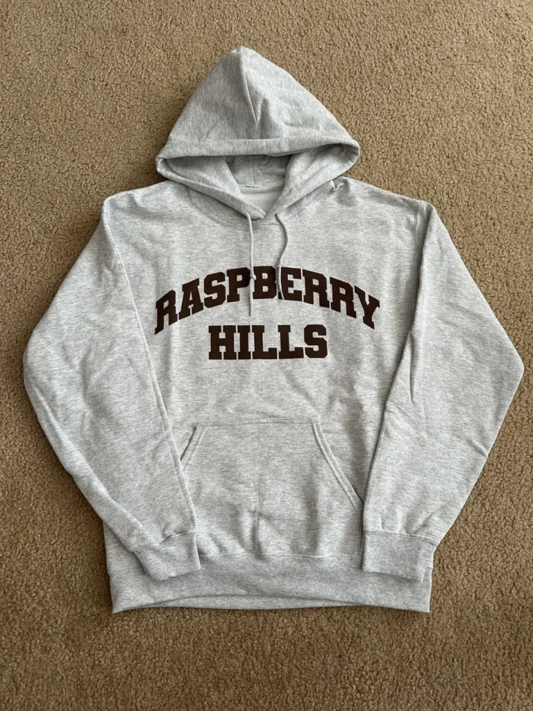 GV Gallery Raspberry Hills OG Logo Grey Pullover Hoodie