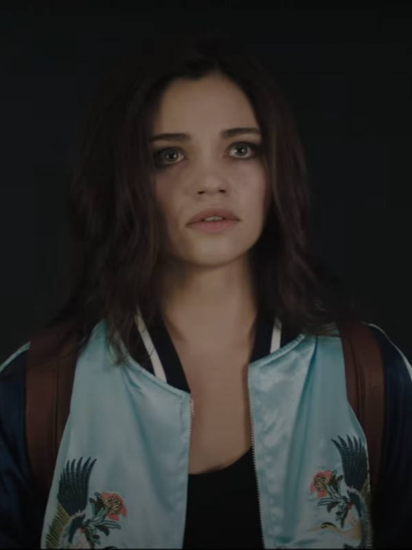 India-Eisley-Dead-Money-2024-Chloe-Blue-Floral-Varsity-Jacket