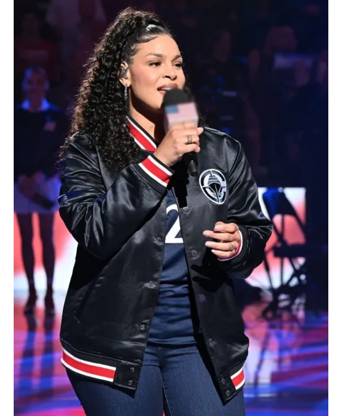 Jordin-Sparks-Los-Angeles-Clippers-Game-Jacket