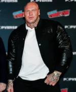 Martyn-Ford-Mortal-Kombat-2-Movie-Premier-Black-Varsity-Jacket