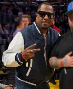 NBA-Knicks-vs-Lakers-Courtside-Martin-Lawrence-Varsity-Jacket-For-Sale