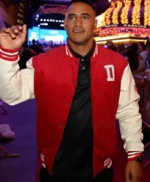 NRL-Fan-Day-Valentine-Holmes-Red-and-White-Varsity-Letterman-Jacket