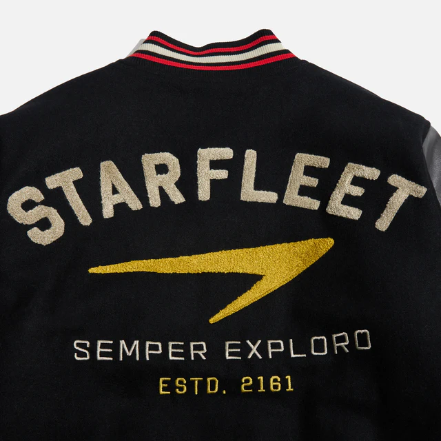STARFLEET-VARSITY JACKET-BACKPATCH