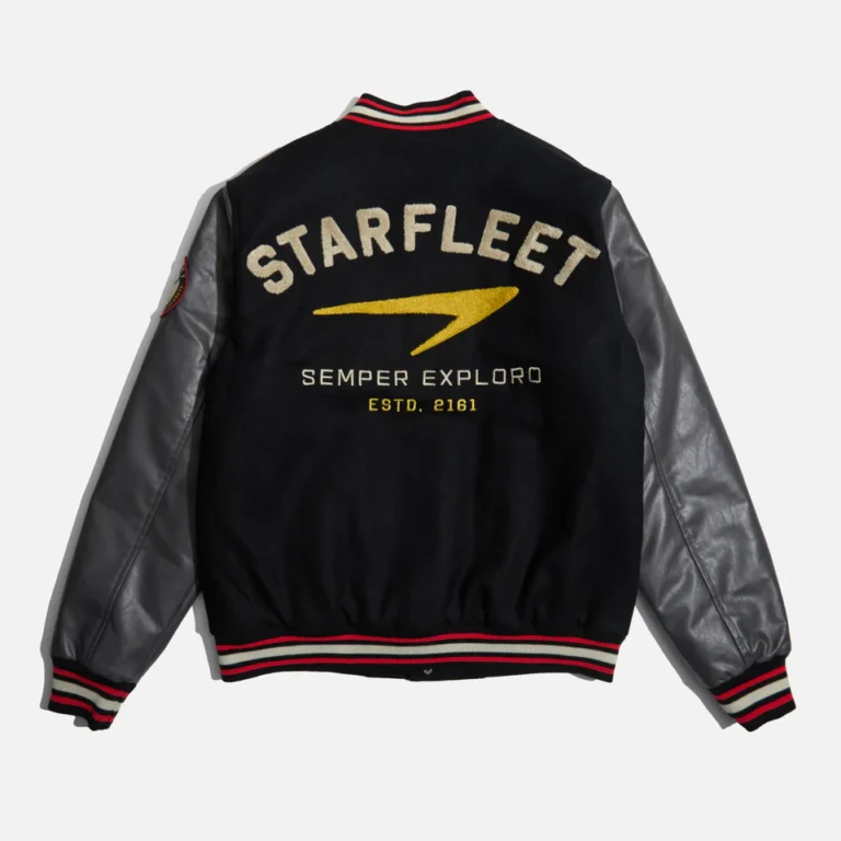 STARFLEET-VARSITY JACKET-BACKVIEW