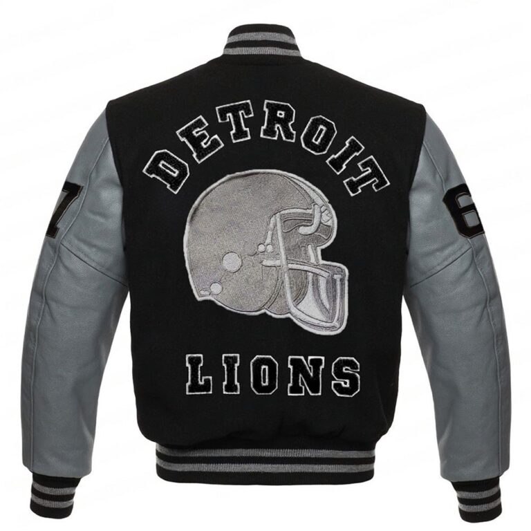 Venom-2-Detroit-Varsity-Jacket-Back-Gray-View