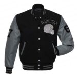 Venom-2-Detroit-Varsity-Jacket-Front-Gray-View