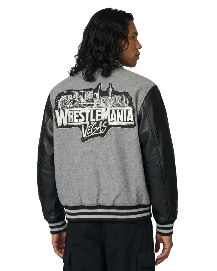 WrestleMania42Vegas2026VarsityJacketmodel