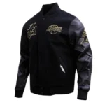 San Francisco 49ers OVO Varsity Leather Jacket - Image 2